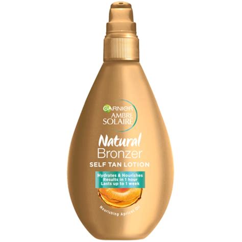 garnier self tanning lotion